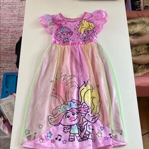 Dreamworks Trolls Pink Dress for Kids